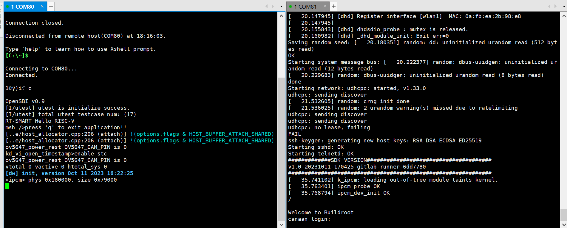 Dual-core Serial