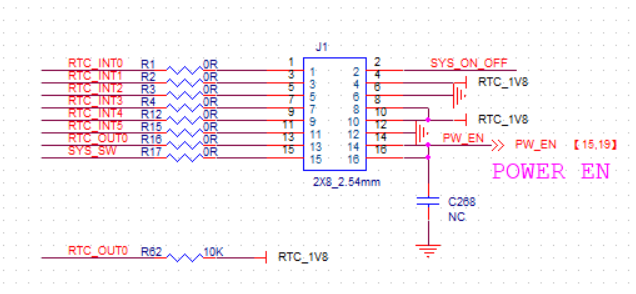 PMU extension J1 schematic