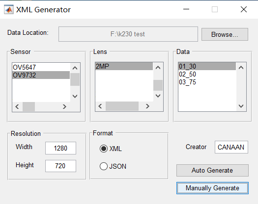 XML Generator